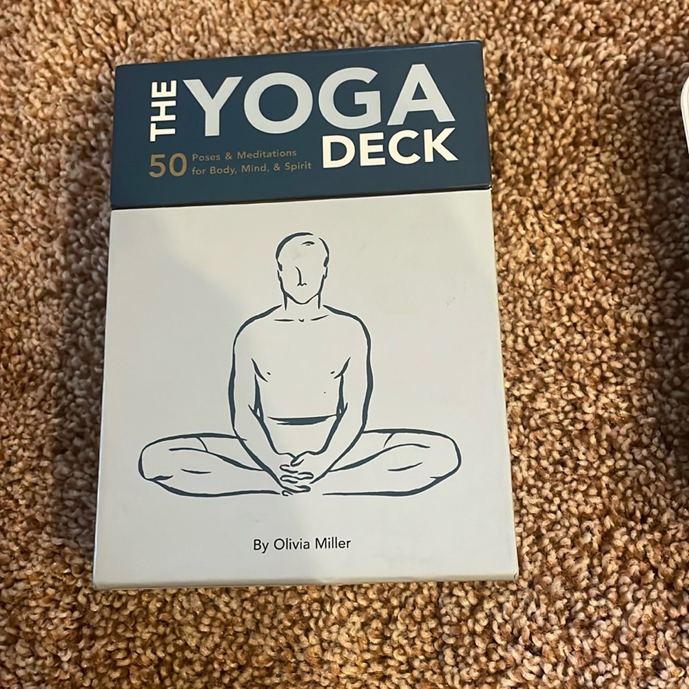 The yoga deck. Yoga poses